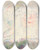 Triptych art skateboard deck of Ren Georges Hermannpaul Allegory by Rene Georges Hermann Paul (1874-1940)