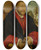 Triptych art skateboard deck of Bartolomeo Vivarini Portrait Of Wolfgang Count Palatine by Bartolomeo Vivarini (1450-1491)