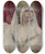 Triptych art skateboard deck of Hermanjeanjoseph Richir La Fee Des Neiges by Herman Jean Joseph Richir (1866-1942)