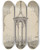 Triptych art skateboard deck of Thomas Byrne Cast Iron Pavilion by Thomas Byrne