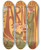 Triptych art skateboard deck of Jan Toorop Arnhem Levensverzekering Maatschappij by Jan Toorop (1858-1928)
