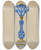 Triptych art skateboard deck of John Dana Lamp_5 by John Dana (1935)