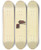 Triptych art skateboard deck of James Bolton Icons Fungorum Circa Halifax Sponte Nascentium Pl084 by James Bolton (1735-1799)
