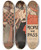 Triptych art skateboard deck of Edward Penfield People We Pass by Edward Penfield (1866-1925)