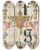 Triptych art skateboard deck of Joris Hoefnagel Guide For Constructing The Letters F And G by Joris Hoefnagel (1542-1600)