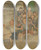 Triptych art skateboard deck of Arthur Rackham Bursting Forth Like A Legion Of Young Imps by Arthur Rackham (1867-1939)