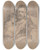 Triptych art skateboard deck of Nicaise De Keyser Christopher Columbus And His Sick Son_1 by Nicaise De Keyser (1813-1887)