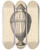 Triptych art skateboard deck of Placido Columbani At The Villa Ludovisi At Rome by Placido Columbani (1744-1801)