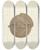 Triptych art skateboard deck of Gerald Transpota Baptismal Font_1 by Gerald Transpota (1898-1971)
