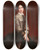 Triptych art skateboard deck of Adolphe Yvon Portrait Of A Lady by Adolphe Yvon (1817-1893)