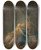 Triptych art skateboard deck of Franz Sigrist The Elder Cimon Und Pero by Franz Sigrist the elder (1727-1803)