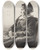 Triptych art skateboard deck of Carl Bloch Portrait Of The Artists Mother Mrs Ida Emilie Ulrikke Henriette Bloch Ne Weitzmann by Carl Bloch (1834-1890)