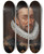 Triptych art skateboard deck of Adriaen Thomasz Key Portrait Of William I Prince Of Orange by Adriaen Thomasz Key (1544-1589)