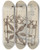 Triptych art skateboard deck of Joseph L Boyd Iron Fence And Railing by Joseph L Boyd (20-)