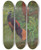 Triptych art skateboard deck of Charles Robert Knight Bornean Crested Fireback by Charles Robert Knight (1874-1953)