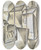 Triptych art skateboard deck of Juan Gris Houses In Paris Place Ravignan by Juan Gris (1887-1927)