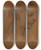 Triptych art skateboard deck of Pierre Puvis De Chavannes Tte De Fillette Ii by Pierre Puvis De Chavannes (1824-1898)