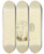 Triptych art skateboard deck of James Bolton Icons Fungorum Circa Halifax Sponte Nascentium Pl106 by James Bolton (1735-1799)