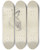 Triptych art skateboard deck of Otto Scholderer Serviermdchen Mdchen Mit Melone by Otto Scholderer (1834-1902)