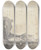 Triptych art skateboard deck of Jacob Van Ruisdael Rock Section By The Water by Jacob Van Ruisdael (1628-1682)