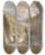 Triptych art skateboard deck of Georg Janny Blick Auf Ramsau Bei Berchtesgaden by Georg Janny (1864-1935)