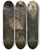 Triptych art skateboard deck of August Cappelen Study Of A Ravine by August Cappelen (1827-1852)