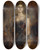 Triptych art skateboard deck of Franz Von Lenbach Hubertine Henriette Startz by Franz Von Lenbach (1836-1904)