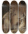 Triptych art skateboard deck of Robert Smirke Illustration For An Eastern Romance Possibly The Arabian Nights With Kneeling Female Figure At Right by Robert Smirke (1752-1845)