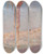 Triptych art skateboard deck of Jan Cigliski Spain Crevillente_1 by Jan Ciaglinski (1858-1913)
