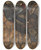 Triptych art skateboard deck of Richard Nicolas Roland Holst Ontwerp Voor Raam In Het Noordertransept In De Dom Te Utrecht 8 by Richard Nicolaus Roland Holst (1868-1938)