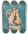 Triptych art skateboard deck of Jerzy Gelbard Wielki Doroczny Koncert Urzdzony Staraniem Tow Bratniej Pomocy Stud Pol Warsz by Jerzy Gelbard (1894-1944)