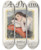 Triptych art skateboard deck of Haskell Coffin A Dream by Haskell Coffin (1878-1941)