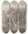 Triptych art skateboard deck of Sawrey Gilpin Four Horses Standing In A Group In The Shade Of Large Trees By Water by Sawrey Gilpin (1733-1807)