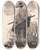 Triptych art skateboard deck of Frans Schwartz Hyrdedreng by Frans Schwartz (1850-1917)