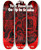 Triptych art skateboard deck of National Institutes Of Health Dont Let Your Research Go Up In Smoke by National Institutes Of Health (1887)