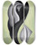 Triptych art skateboard deck of Henrietta Mary Shore Unity by Henrietta Mary Shore (1880-1963)