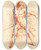 Triptych art skateboard deck of Cornelis Pronk Tekening Van Staande Naakte Man Met Zwaard by Cornelis Pronk (1691-1759)