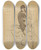 Triptych art skateboard deck of Winslow Homer Mounted Cavalryman by Winslow Homer (1836-1910)
