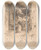 Triptych art skateboard deck of Marius Bauer Overdekte Straat In Caro by Marius Bauer (1867-1932)