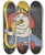 Triptych art skateboard deck of Rudolf Kalvach Leda And The Swan Leda Mit Dem Schwan by Rudolf Kalvach (1883-1932)
