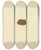 Triptych art skateboard deck of James Bolton Icons Fungorum Circa Halifax Sponte Nascentium Pl071 by James Bolton (1735-1799)