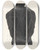 Triptych art skateboard deck of Reijer Stolk Anatomische Studie Van De Rugspieren Van Een Man In Silhouet by Reijer Stolk (1896-1945)
