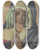 Triptych art skateboard deck of Jozef Hanula Virgin Mary by Jozef Hanula (1863-1944)