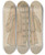Triptych art skateboard deck of Mary Fitzgerald Evening Cloak by Mary Fitzgerald