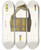 Triptych art skateboard deck of Fedor Grigoryevich Solntsev Zertsalo Tsaria Alekseia Mikhailovicha Izobrazhenie 4 by Fedor Grigoryevich Solntsev (1801-1892)