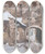 Triptych art skateboard deck of Franz Poledne Kremser Tor In Drnstein Im Winter by Franz Poledne (1873-1932)