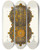 Triptych art skateboard deck of Fedor Grigoryevich Solntsev Derzhava Monomakhova Izobrazhenie 3 by Fedor Grigoryevich Solntsev (1801-1892)