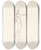 Triptych art skateboard deck of George Chinnery Admiral Sir Edward Pellew by George Chinnery (1774-1852)