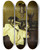 Triptych art skateboard deck of Gerret Willemsz Heda Still Life by Gerret Willemsz Heda (1625-1649)