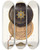 Triptych art skateboard deck of Fedor Grigoryevich Solntsev Shchit Edinorogovoi Kozhi Prislannyi Shakhabbasom Tsariu Mikhailu Feodorovichu by Fedor Grigoryevich Solntsev (1801-1892)